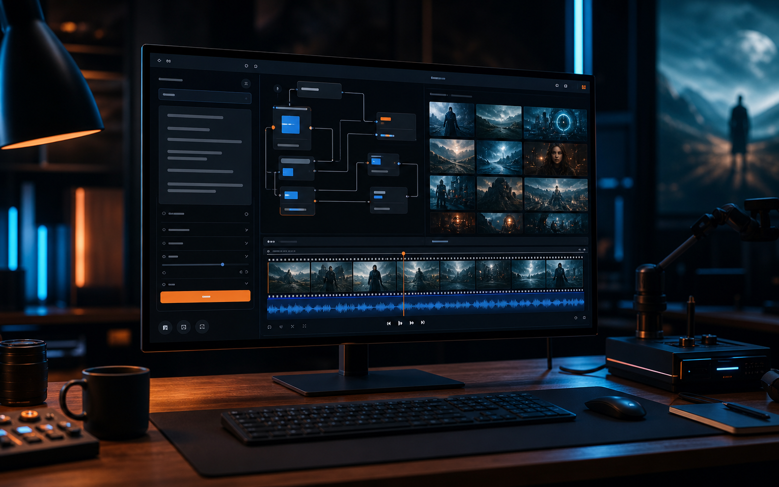 Wan 2.1 yapay zeka video üretim arayüzü