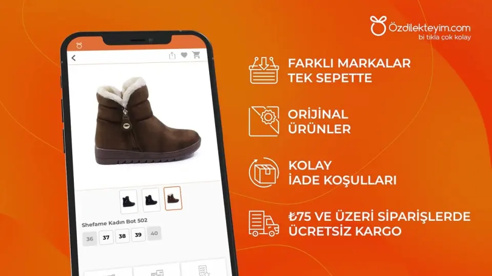 Özdilekteyim.com Mobil Uygulama Tanıtımı videosundan seçili kare